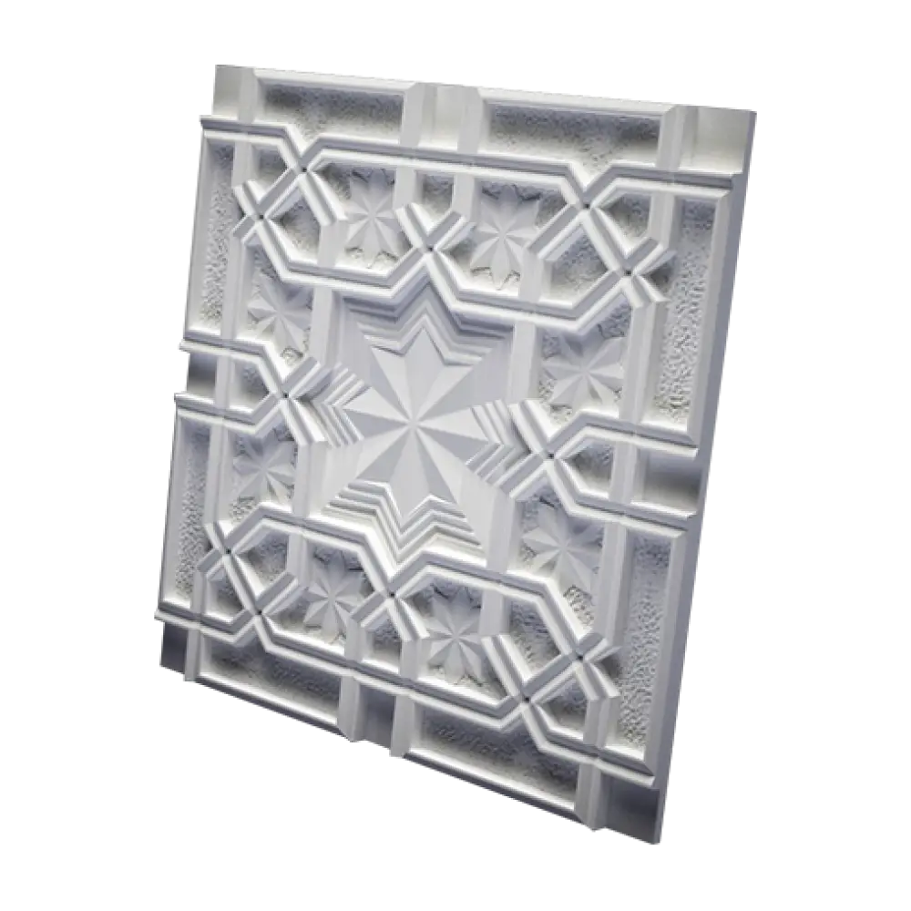 3d Дизайнерская панель из гипса sultan 0.36 m2