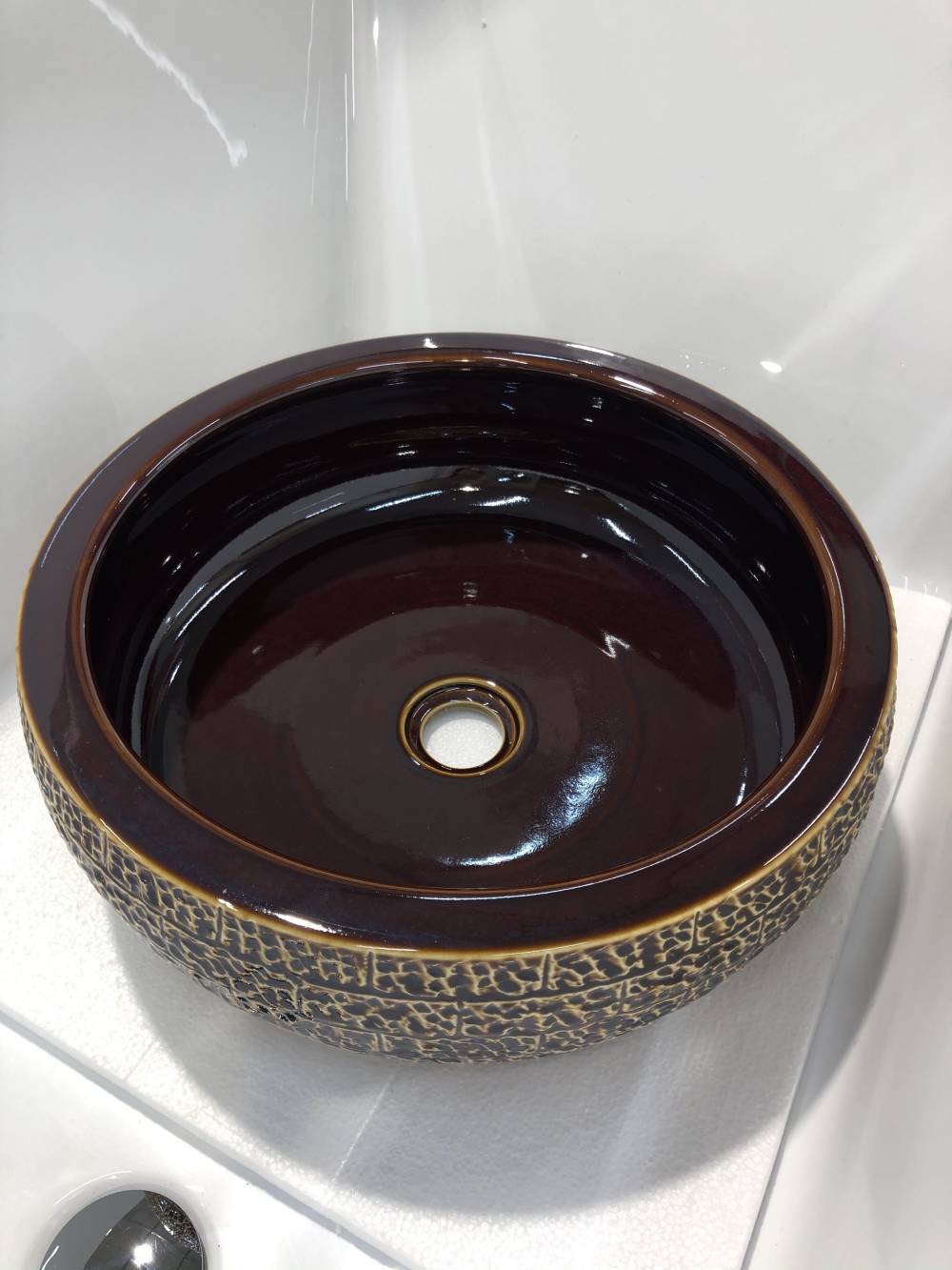декоративная раковина (коричневая)