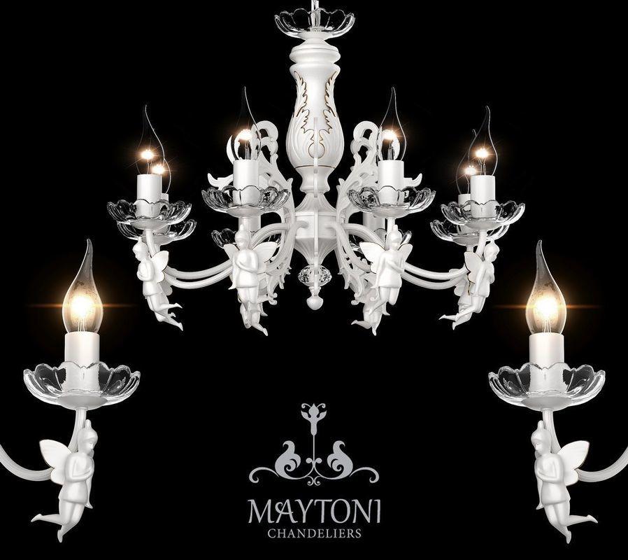 Подвесная люстра maytoni angel